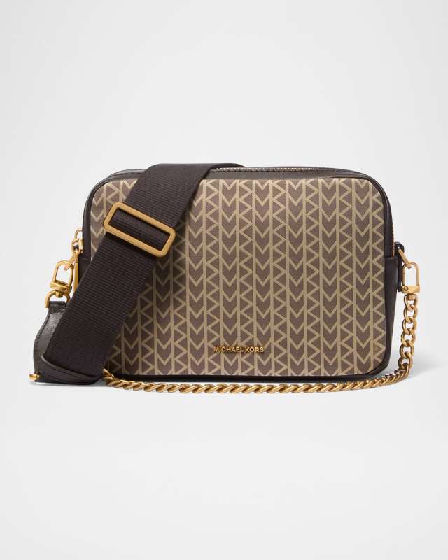 Bryant Medium Signature Logo Camera Crossbody Bag